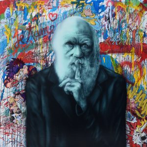 Darwin "shh" by Gary Drew