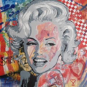 Marilyn "If I am a star, then the people made me a star" by Gary Drew